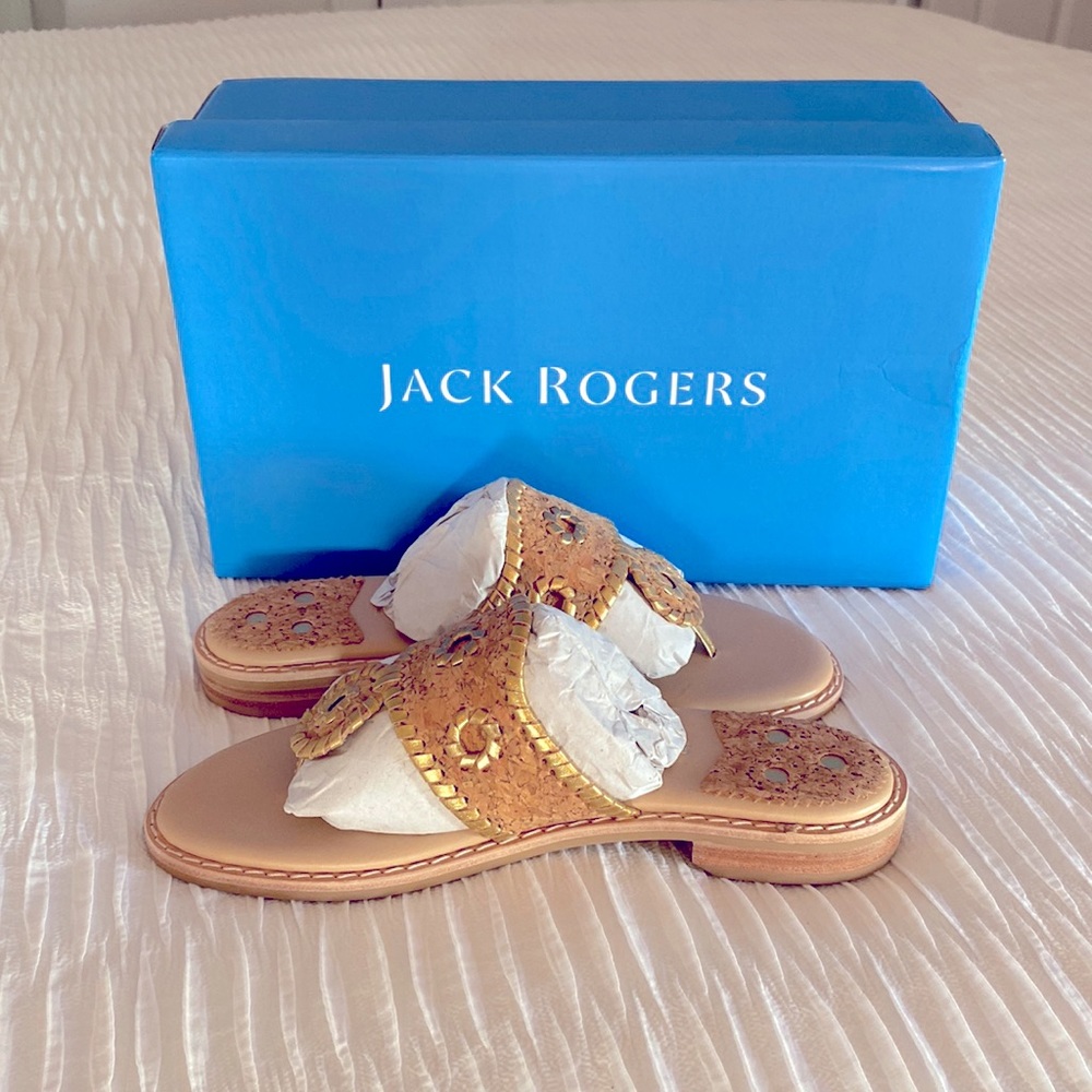 New in Box Jack Rogers, Jack II Flat Sandal Cork!!